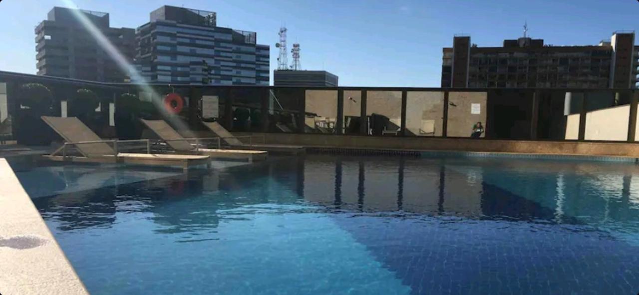 Cullinan Brasilia Flat Particular Em Hotel Junto Ao Shopping - Sem Cafe Bagian luar foto